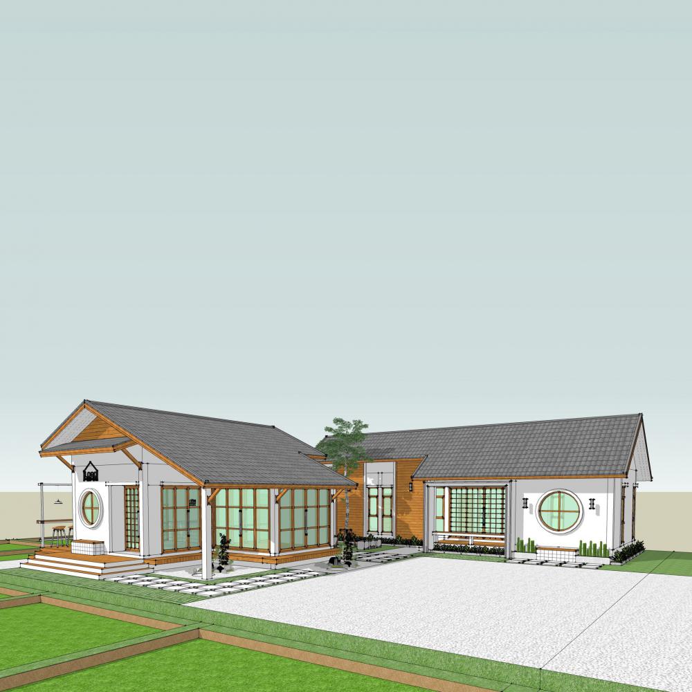 บ้านสไตล์มินิมอลมูจิ ผสมผสานคาเฟ่สไตล์มินิมอลมูจิ