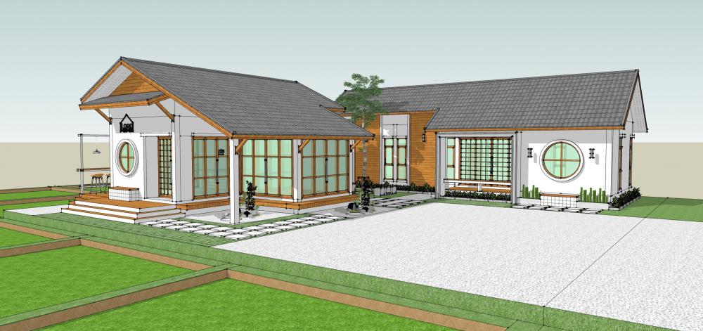 บ้านสไตล์มินิมอลมูจิ ผสมผสานคาเฟ่สไตล์มินิมอลมูจิ