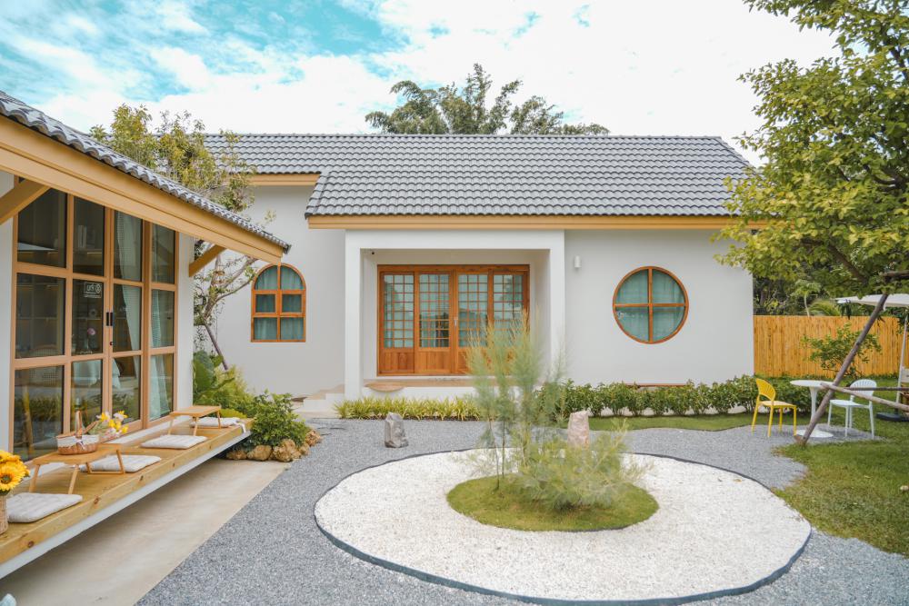 บ้านสไตล์มินิมอลมูจิ ผสมผสานคาเฟ่สไตล์มินิมอลมูจิ