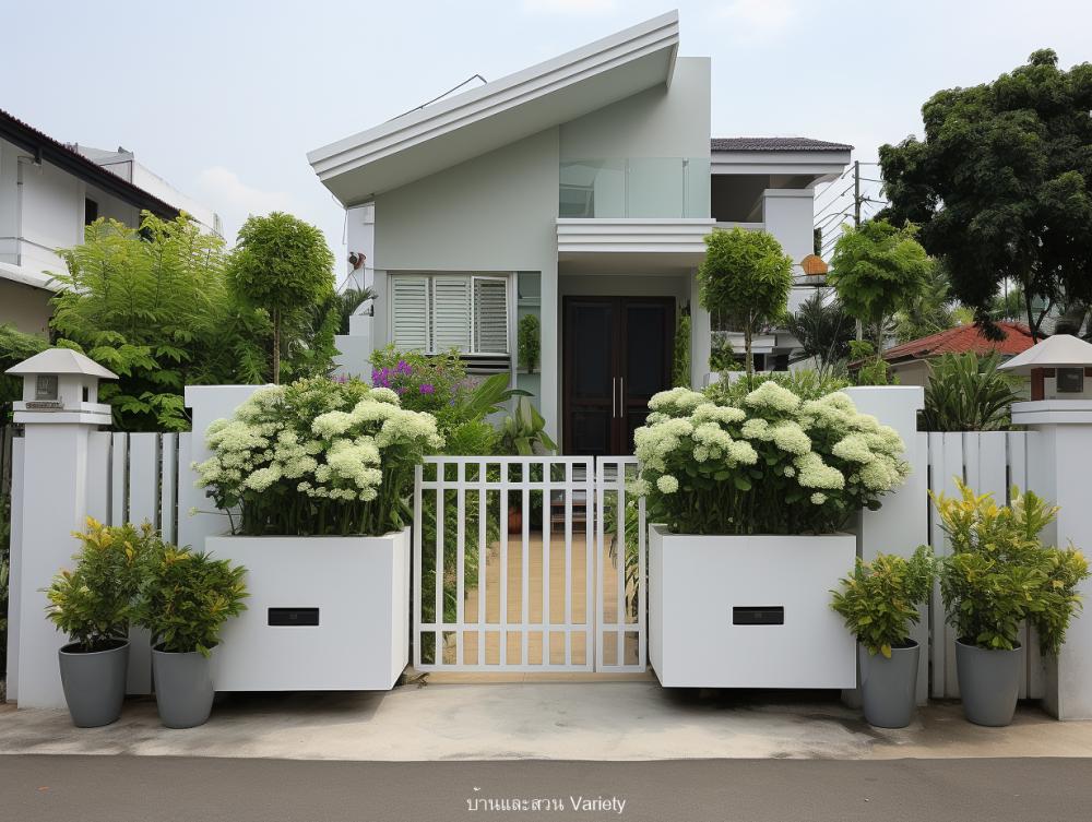 35 ไอเดียบ้านสวย+รั้วสวย