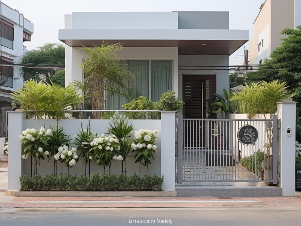 35 ไอเดียบ้านสวย+รั้วสวย