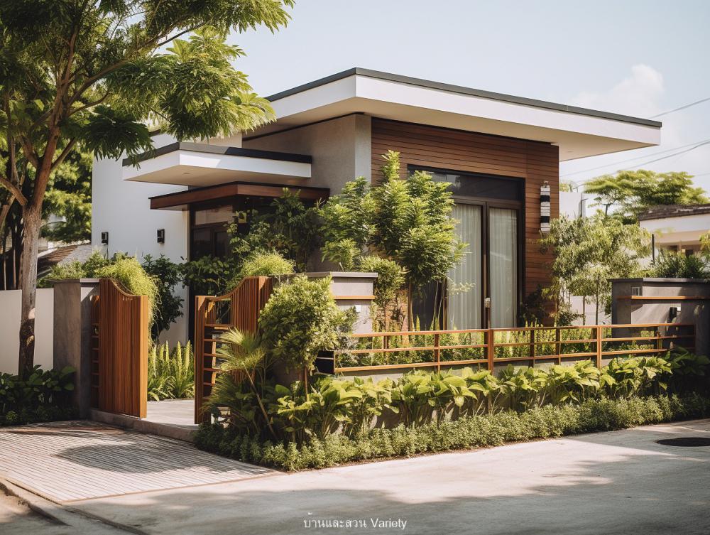 35 ไอเดียบ้านสวย+รั้วสวย