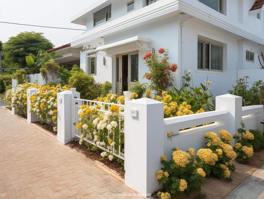 35 ไอเดียบ้านสวย+รั้วสวย