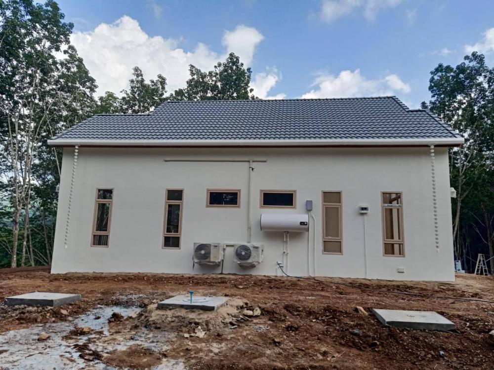 บ้านนอร์ดิก มินิมอล ท่ามกลางสวนยาง งบประมาณ 1.8 - 2 ล้านบาท