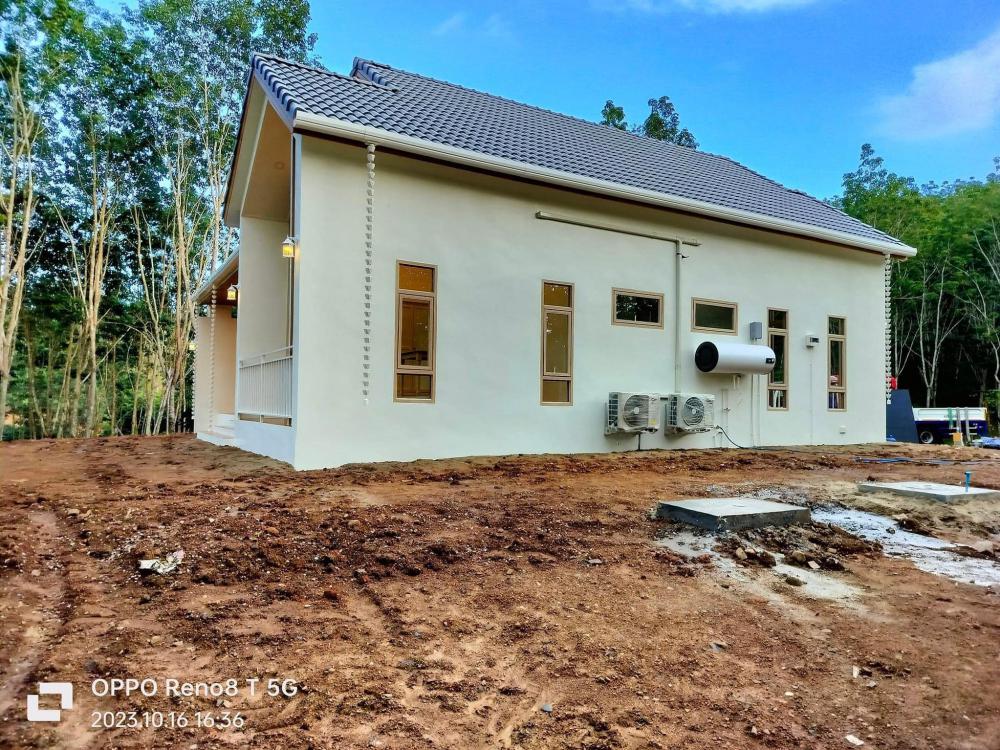 บ้านนอร์ดิก มินิมอล ท่ามกลางสวนยาง งบประมาณ 1.8 - 2 ล้านบาท