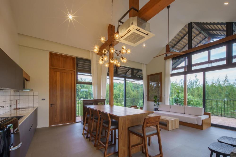 บ้านหลังเกษียณสไตล์ชิลๆ ออกแบบเหมือนร้านคาเฟ่ สวยน่าพักผ่อน 2 ห้องนอน 2 ห้องครัว