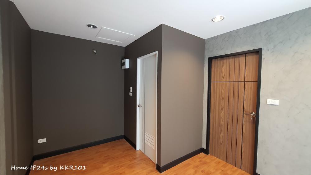 บ้านน็อคดาวน์ทรงโมเดิร์นขนาด 2 ห้องนอน 1 ห้องน้ำ 1 ห้องรับแขก งบ 4.99 แสนบาท