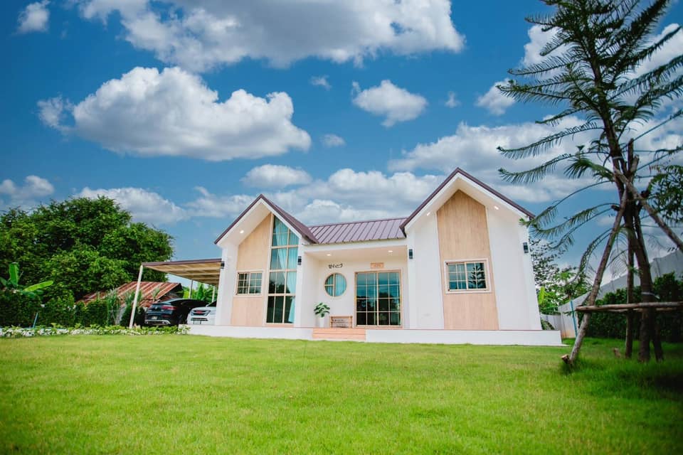 บ้านนอร์ดิก มินิมอล บ้านของฉันที่ฝันไว้..ตอนนี้เป็นจริงแล้ว งบสร้าง 1.45 ล้านบาท