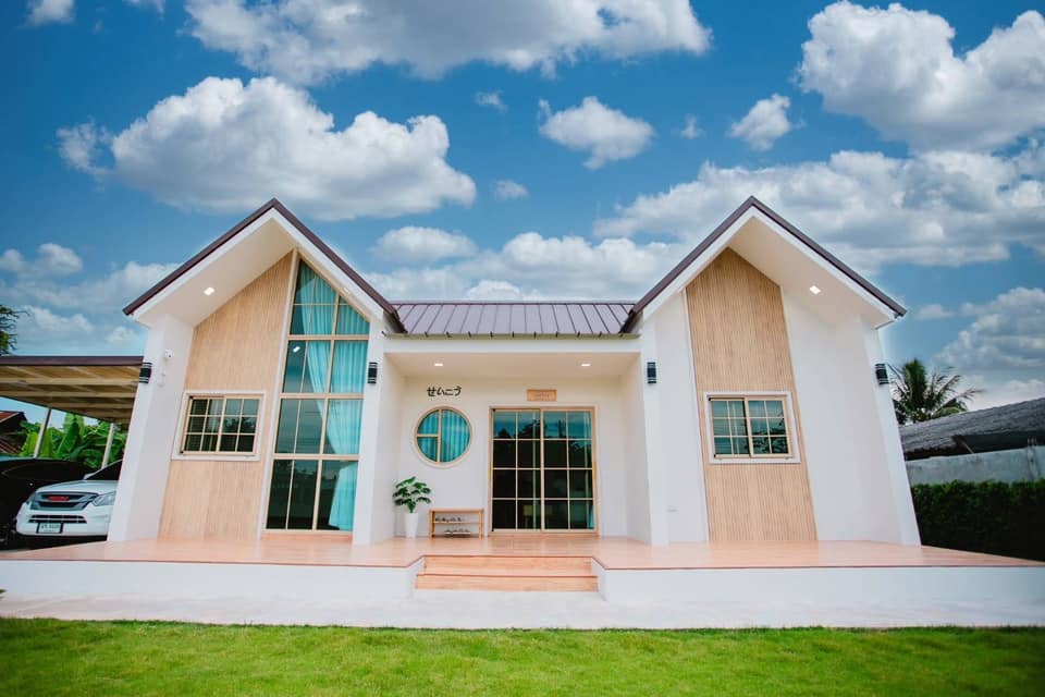 บ้านนอร์ดิก มินิมอล บ้านของฉันที่ฝันไว้..ตอนนี้เป็นจริงแล้ว งบสร้าง 1.45 ล้านบาท