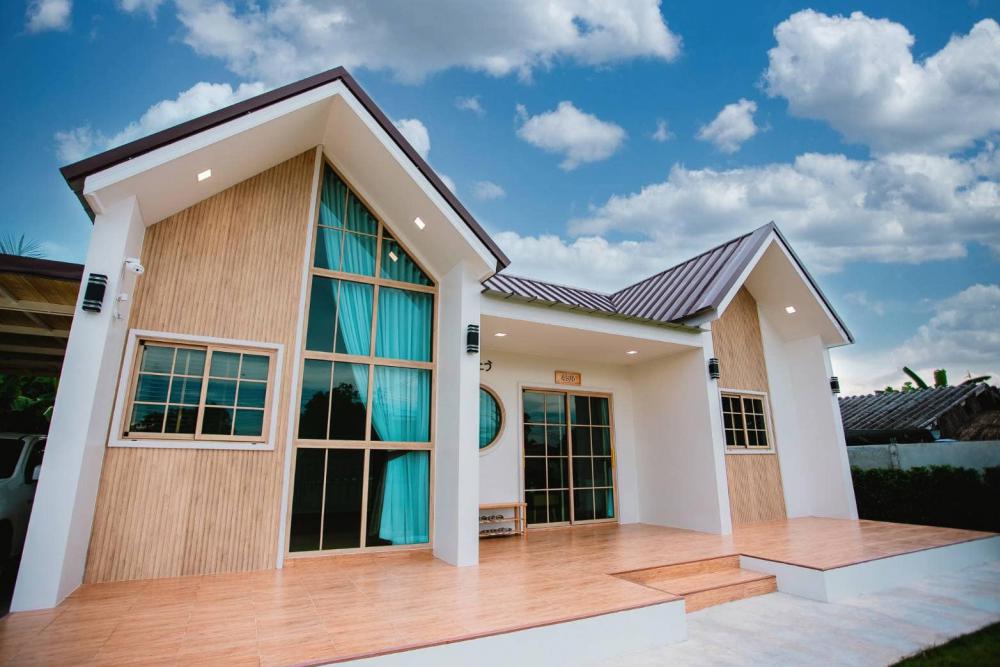 บ้านนอร์ดิก มินิมอล บ้านของฉันที่ฝันไว้..ตอนนี้เป็นจริงแล้ว งบสร้าง 1.45 ล้านบาท