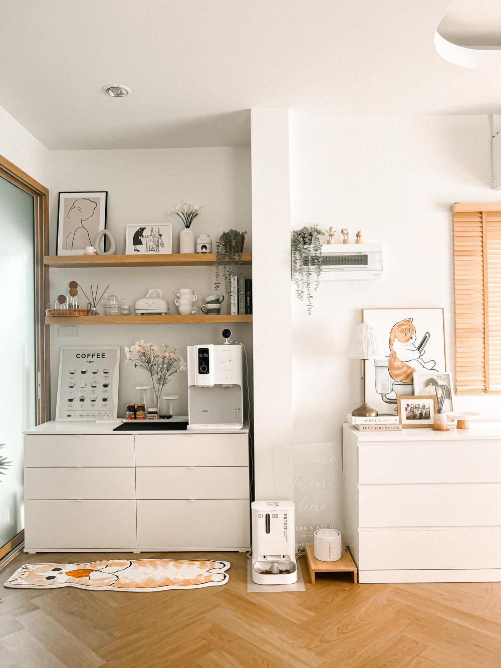 ไอเดียแต่งภายในบ้านโทนขาวครีม น่ารักอบอุ่นน่าอยู่