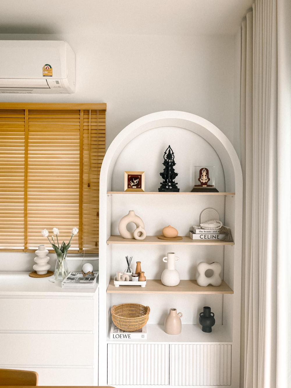 ไอเดียแต่งภายในบ้านโทนขาวครีม น่ารักอบอุ่นน่าอยู่