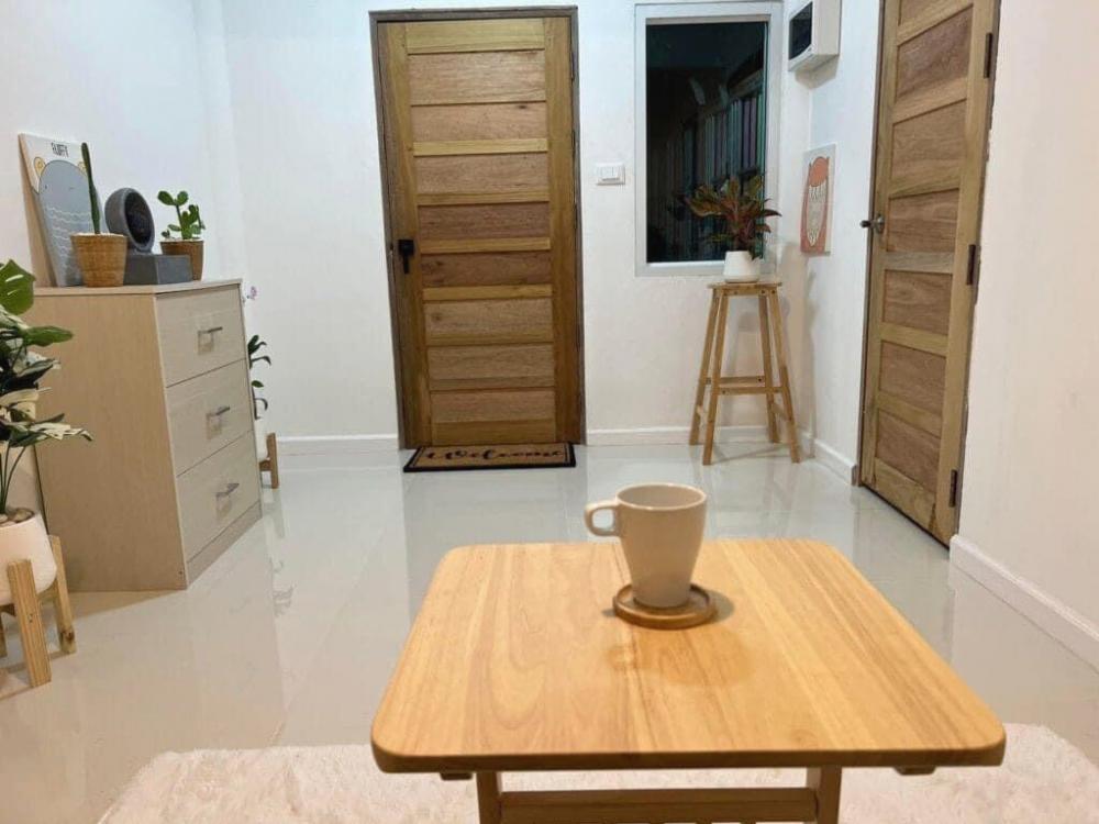 บ้านหลังเล็กสไตล์มินิมอล 1 ห้องนอน พื้นที่ 48 ตร.ม. งบก่อนสร้าง 2.5 แสนบาท