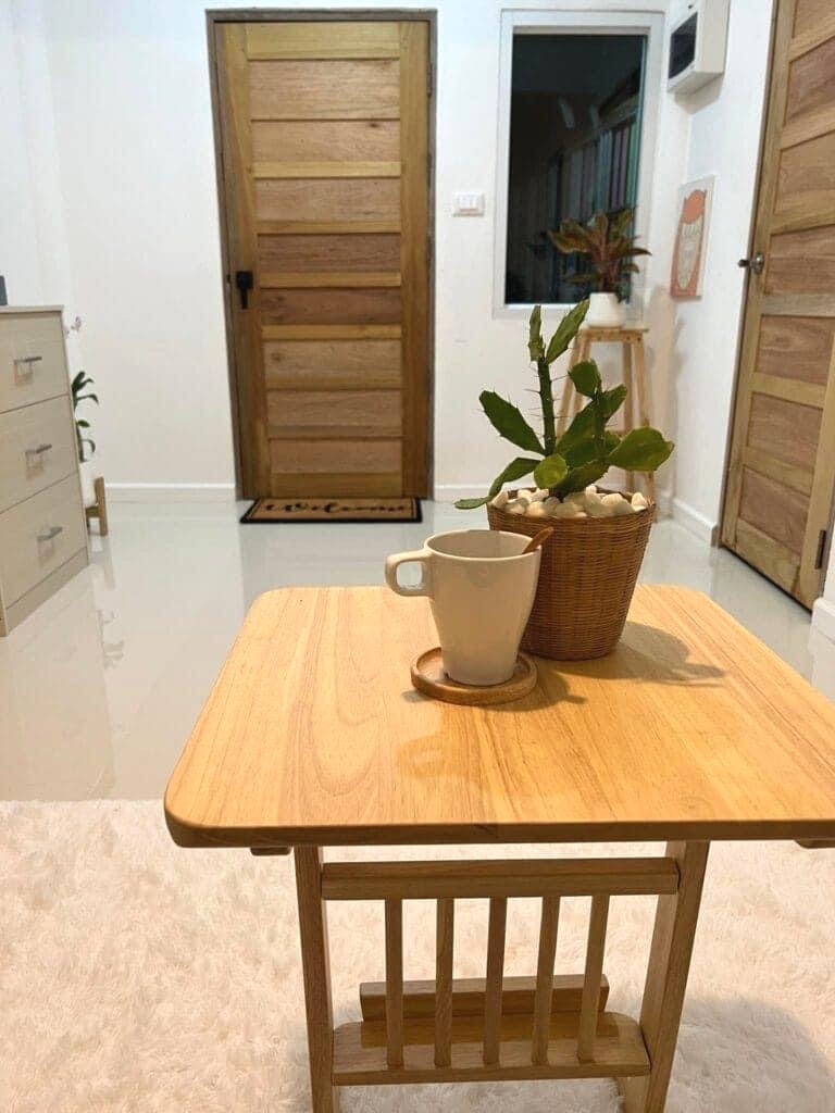 บ้านหลังเล็กสไตล์มินิมอล 1 ห้องนอน พื้นที่ 48 ตร.ม. งบก่อนสร้าง 2.5 แสนบาท