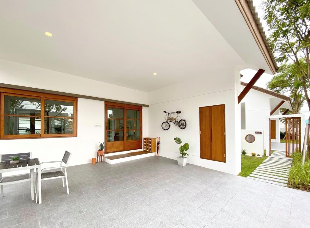 บ้านชั้นเดียวสไตล์มินิมอล อบอุ่นน่ารัก 2 ห้องนอน