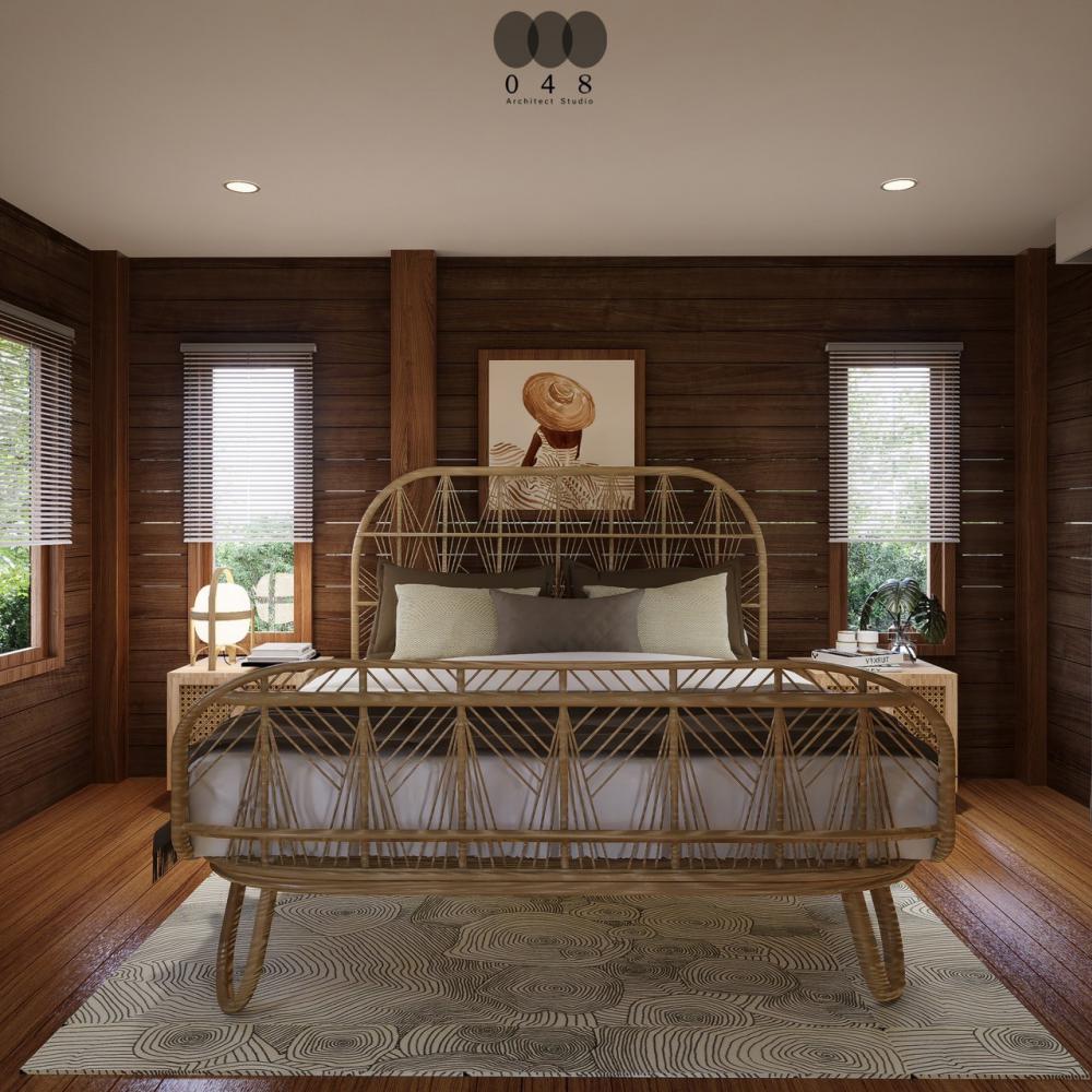 แบบบ้านสองชั้น สไตล์ Thai-Contemporary งบ 1.3 ล้าน