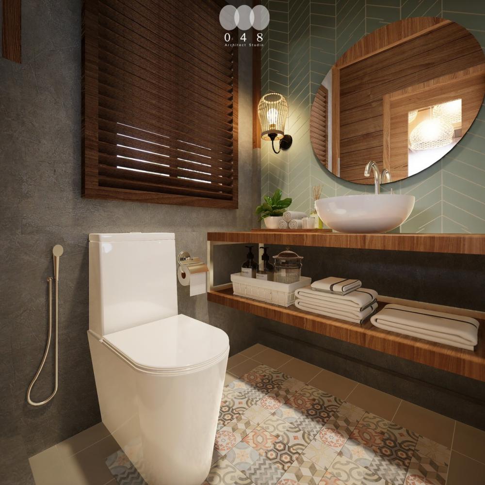 แบบบ้านสองชั้น สไตล์ Thai-Contemporary งบ 1.3 ล้าน