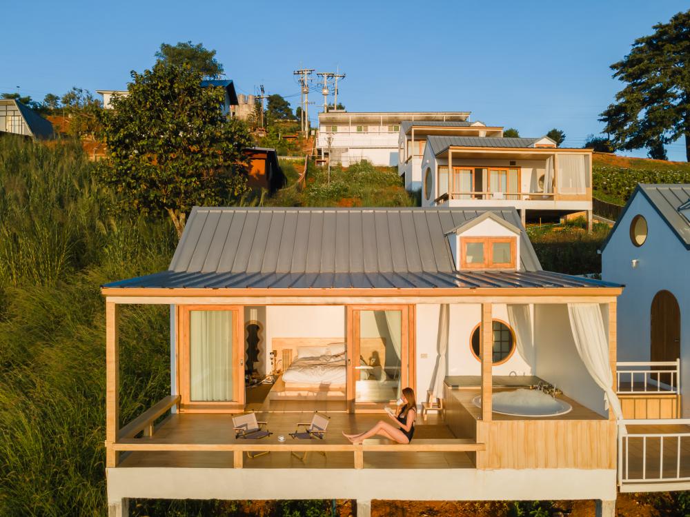 ไอเดียที่พักมินิมอล มินิใจ สไตล์บ้านญี่ปุ่น ลุงแบร์ วิลล่า