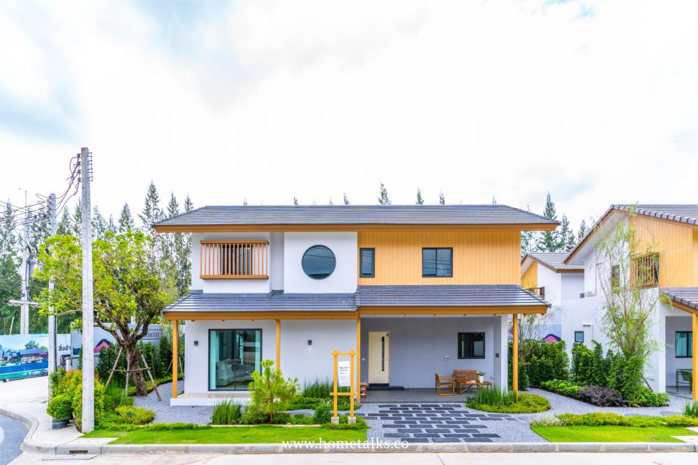 โครงการบ้านเดี่ยวสไตล์โมเดิร์นญี่ปุ่น บ้านที่บอกเล่าความสุขในการอยู่อาศัย ผ่านเอกลักษณ์ชาญี่ปุ่น