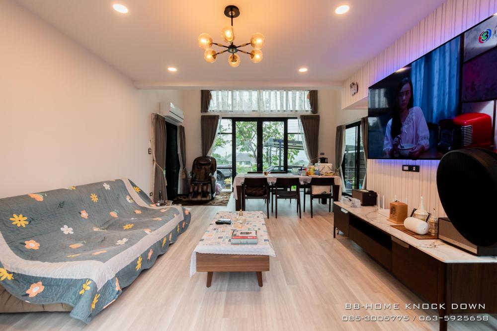 TBB24 บ้านพักตากอากาศน็อคดาวน์โครงเหล็ก รูปทรงนอร์ดิก