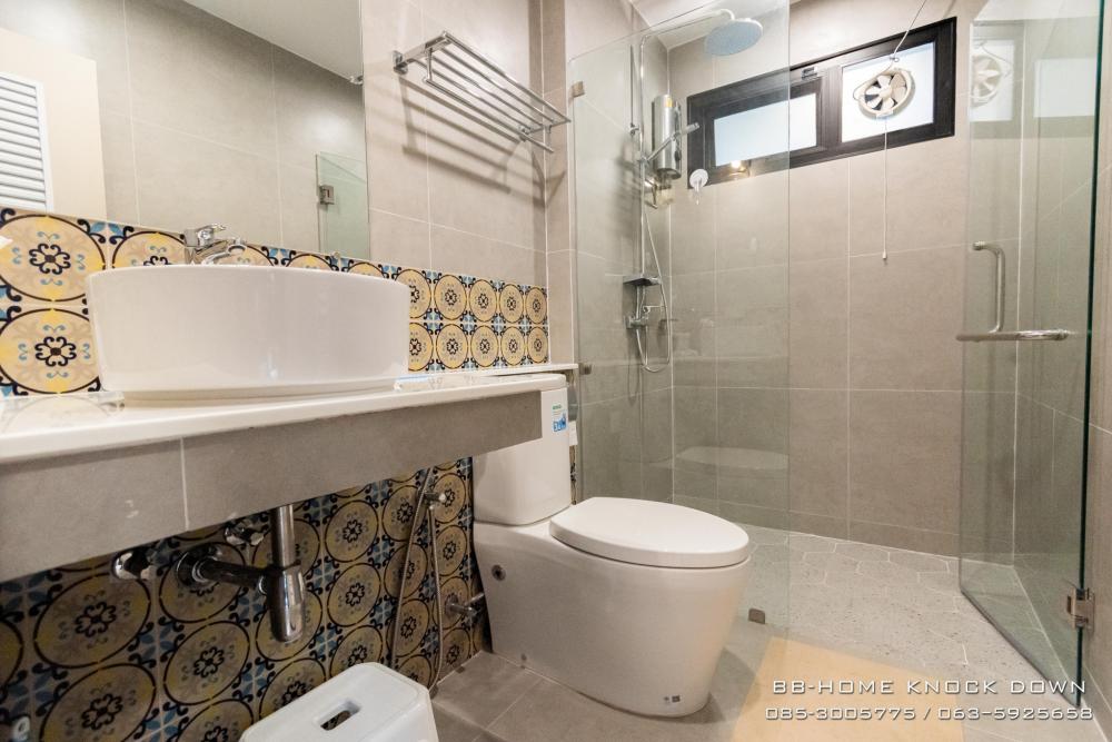 TBB24 บ้านพักตากอากาศน็อคดาวน์โครงเหล็ก รูปทรงนอร์ดิก