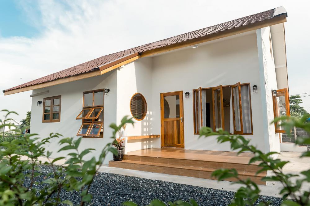 บ้านสไตล์มินิมอล ขนาด 2 ห้องนอน 2 ห้องน้ำ ด้วยงบ 1.1 ล้านบาท 