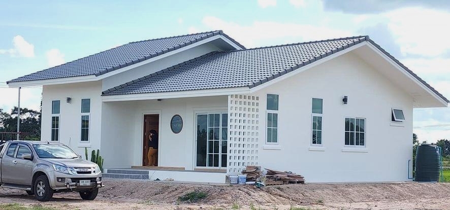 ไอเดียบ้านสวยชั้นเดียว ตกแต่งสไตล์มินิมอลผสานวิถีชนบท