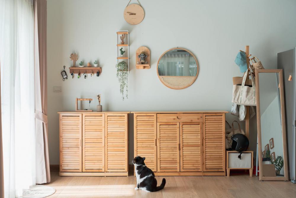 รีวิวบ้าน บ้านสองชั้นทรงปั้นหยา ภายในตกแต่งสไตล์มินิมอล