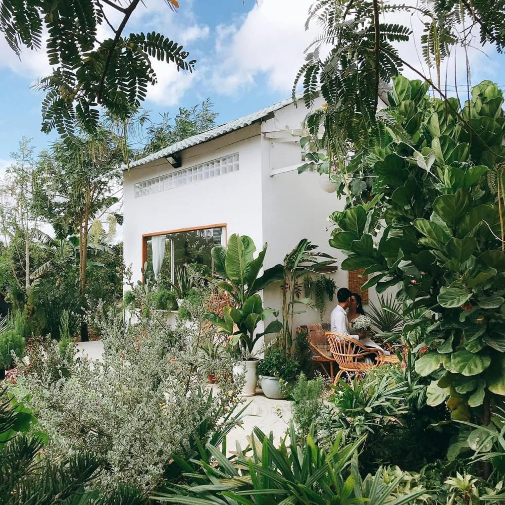 ไอเดียบ้านสวยหลังเล็ก ล้อมไปด้วยต้นไม้ดอกไม้ประดับและไม้สวน รูปที่ 7