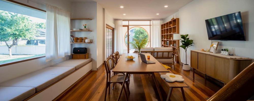 แบบบ้านสวยสไตล์มินิมอล  2 ชั้น ประยุกต์ผสมผสานกลิ่นอายญี่ปุ่น รูปที่ 5