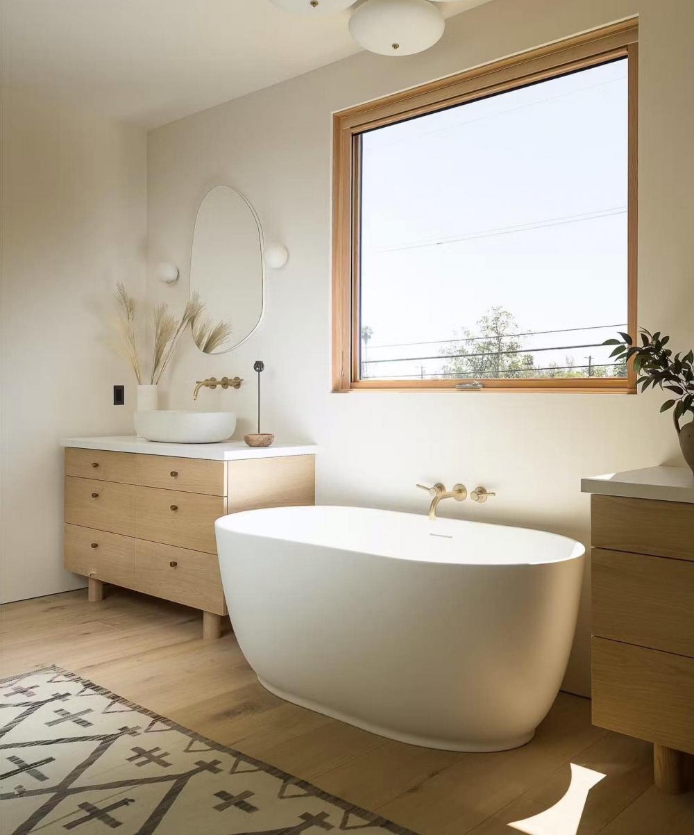 บ้านโครงการ Scandifornian Style โดยตัวบ้านมาพร้อม 4 ห้องนอน 4 ห้องน้ำและมีขนาดพื้นที่ใช้สอยถึง 3,171 ตารางเมตร รูปที่ 12