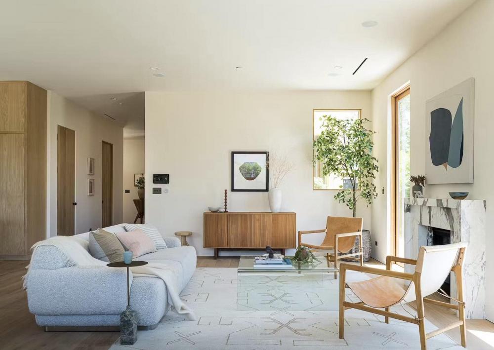 บ้านโครงการ Scandifornian Style โดยตัวบ้านมาพร้อม 4 ห้องนอน 4 ห้องน้ำและมีขนาดพื้นที่ใช้สอยถึง 3,171 ตารางเมตร รูปที่ 3