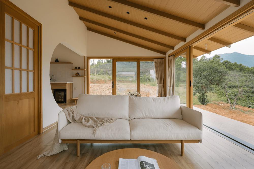 บ้านมินิมอลเนินเขา อบอุ่นน่าอยู่มาก โทนสีไม้มินิมอลมูจิ รูปที่ 10