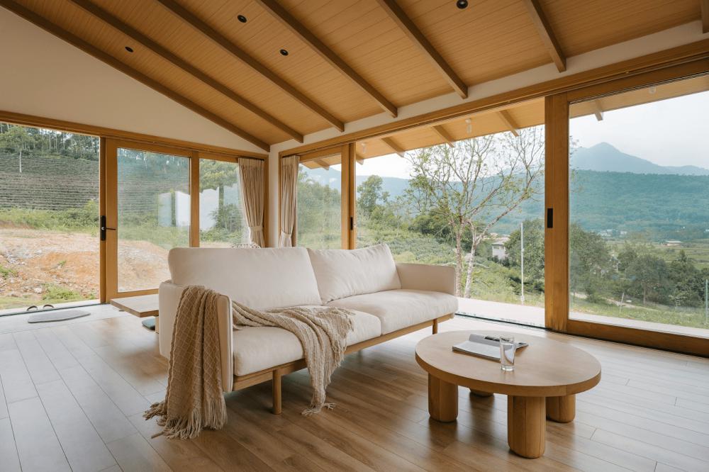 บ้านมินิมอลเนินเขา อบอุ่นน่าอยู่มาก โทนสีไม้มินิมอลมูจิ รูปที่ 13