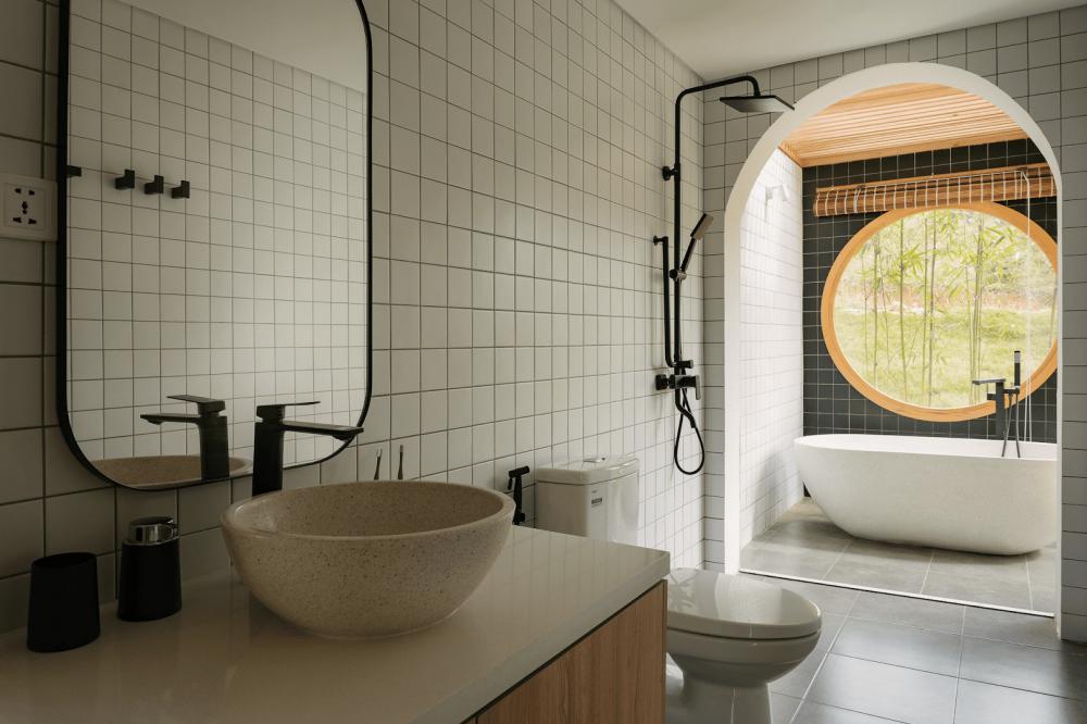 บ้านมินิมอลเนินเขา อบอุ่นน่าอยู่มาก โทนสีไม้มินิมอลมูจิ รูปที่ 9