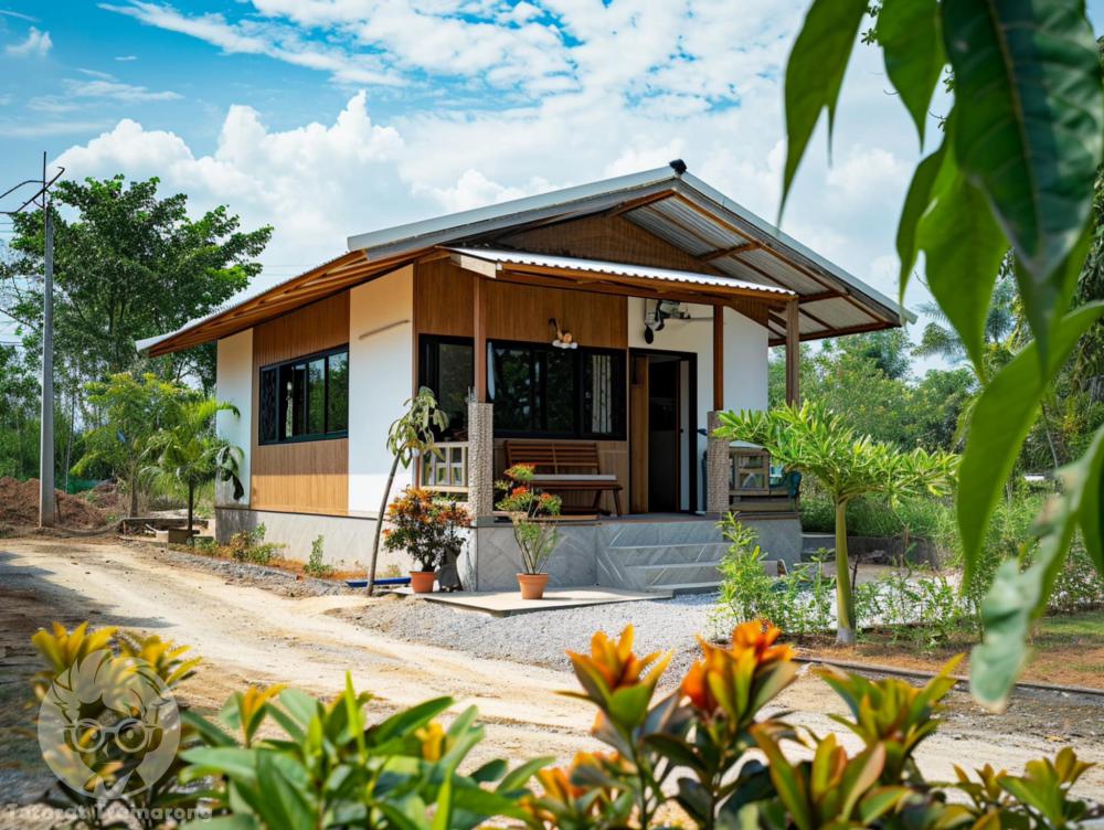 แบบบ้านทรงชนบทไทย รูปที่ 10