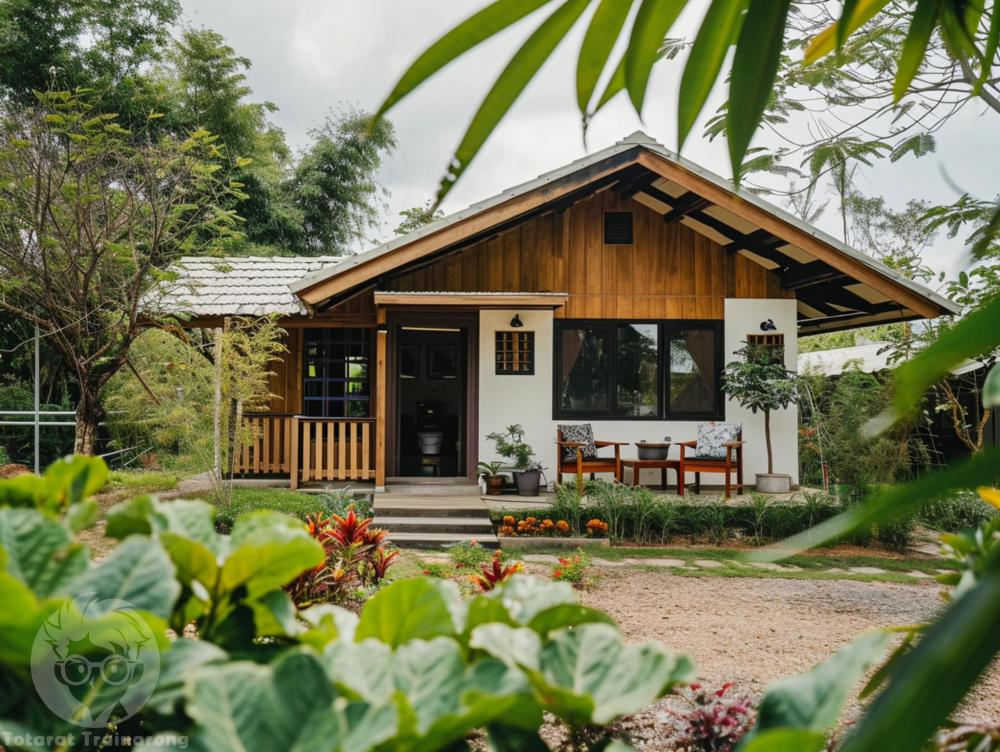 แบบบ้านทรงชนบทไทย รูปที่ 4