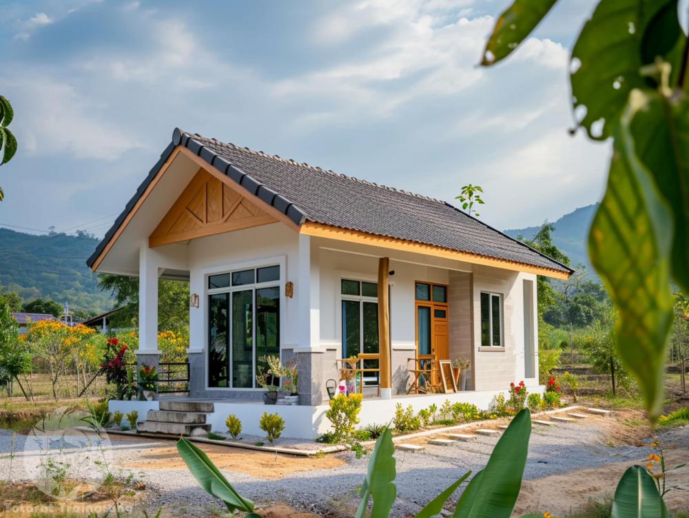 แบบบ้านทรงชนบทไทย รูปที่ 5