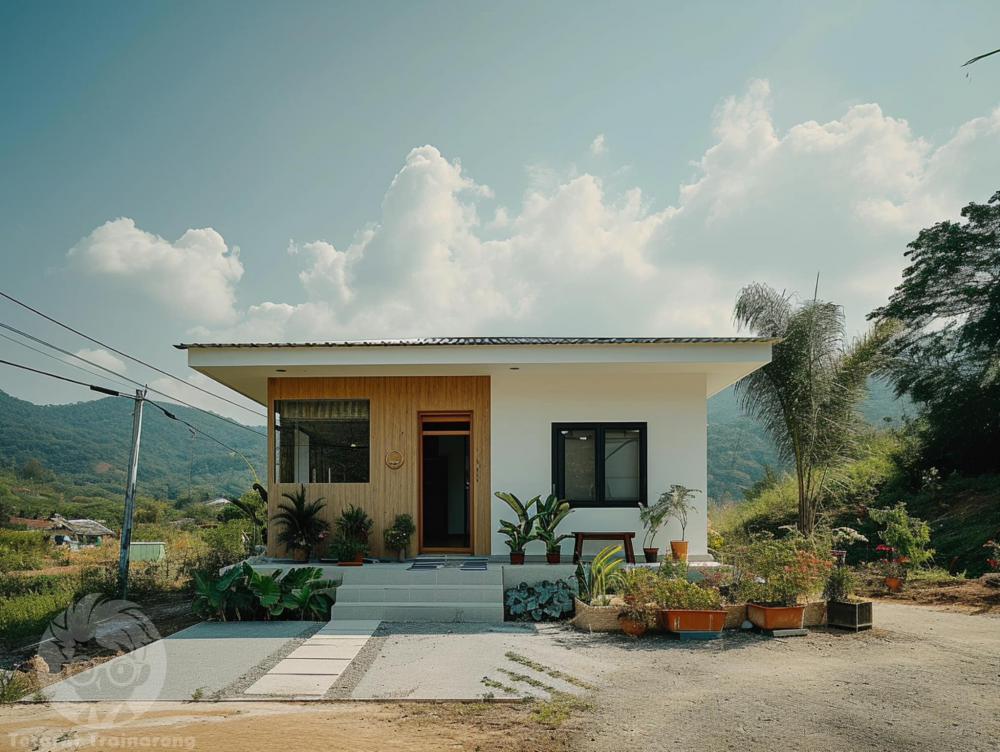 แบบบ้านทรงชนบทไทย รูปที่ 6