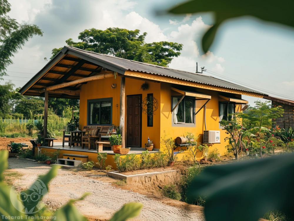 แบบบ้านทรงชนบทไทย รูปที่ 8