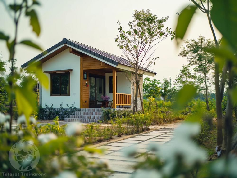 แบบบ้านทรงชนบทไทย รูปที่ 9