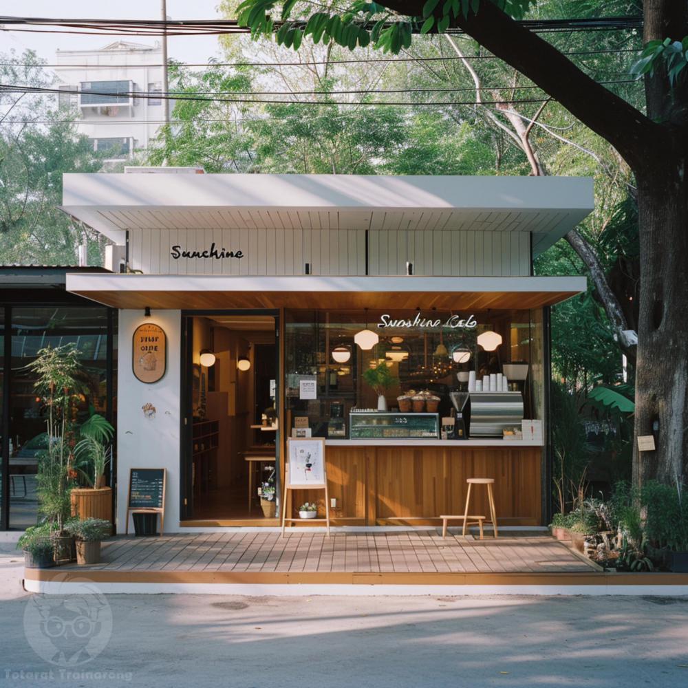 แนวทางร้านกาแฟแบบเล็ก ๆ หรือแบบใช้บ้านมาดัดแปลงทำร้าน รูปที่ 10