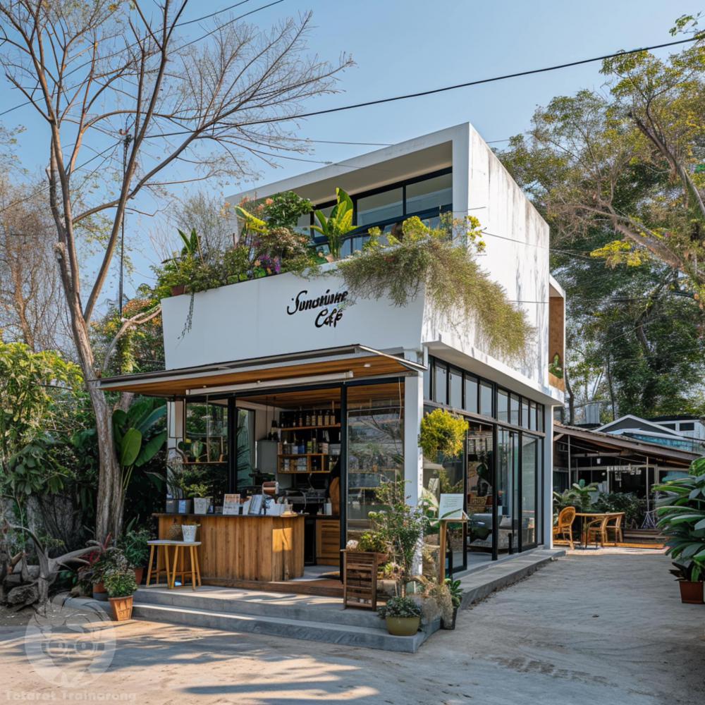 แนวทางร้านกาแฟแบบเล็ก ๆ หรือแบบใช้บ้านมาดัดแปลงทำร้าน รูปที่ 12