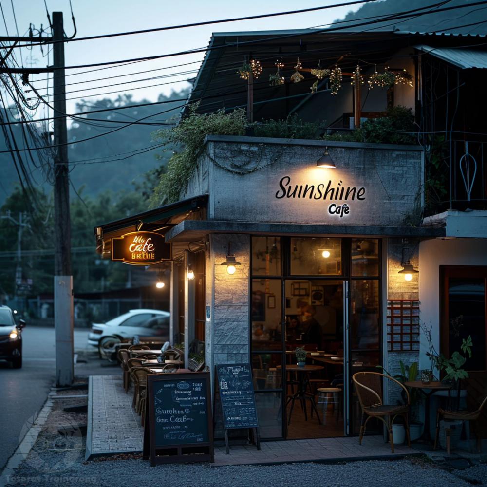 แนวทางร้านกาแฟแบบเล็ก ๆ หรือแบบใช้บ้านมาดัดแปลงทำร้าน รูปที่ 16