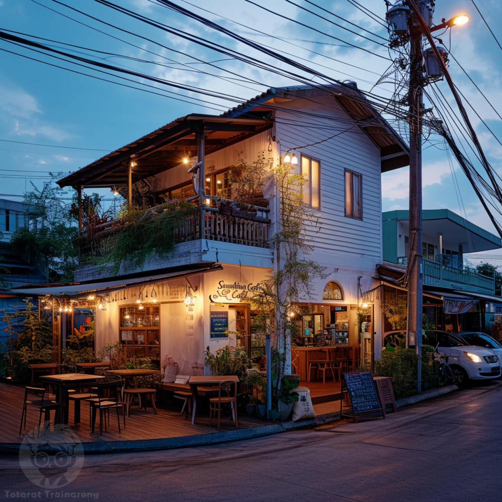 แนวทางร้านกาแฟแบบเล็ก ๆ หรือแบบใช้บ้านมาดัดแปลงทำร้าน รูปที่ 18