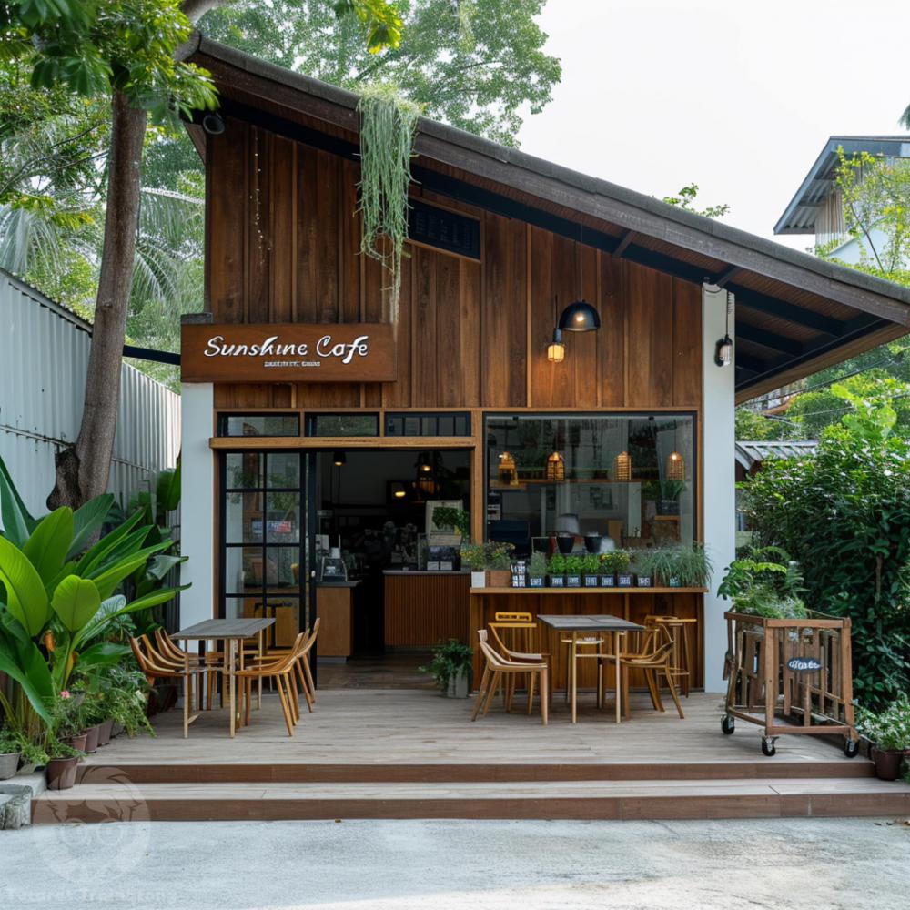 แนวทางร้านกาแฟแบบเล็ก ๆ หรือแบบใช้บ้านมาดัดแปลงทำร้าน รูปที่ 20
