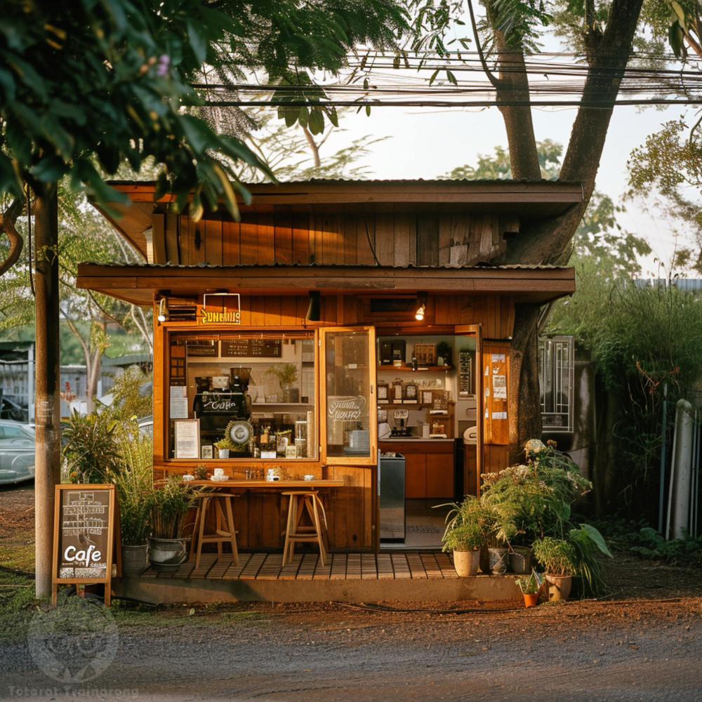 แนวทางร้านกาแฟแบบเล็ก ๆ หรือแบบใช้บ้านมาดัดแปลงทำร้าน รูปที่ 3