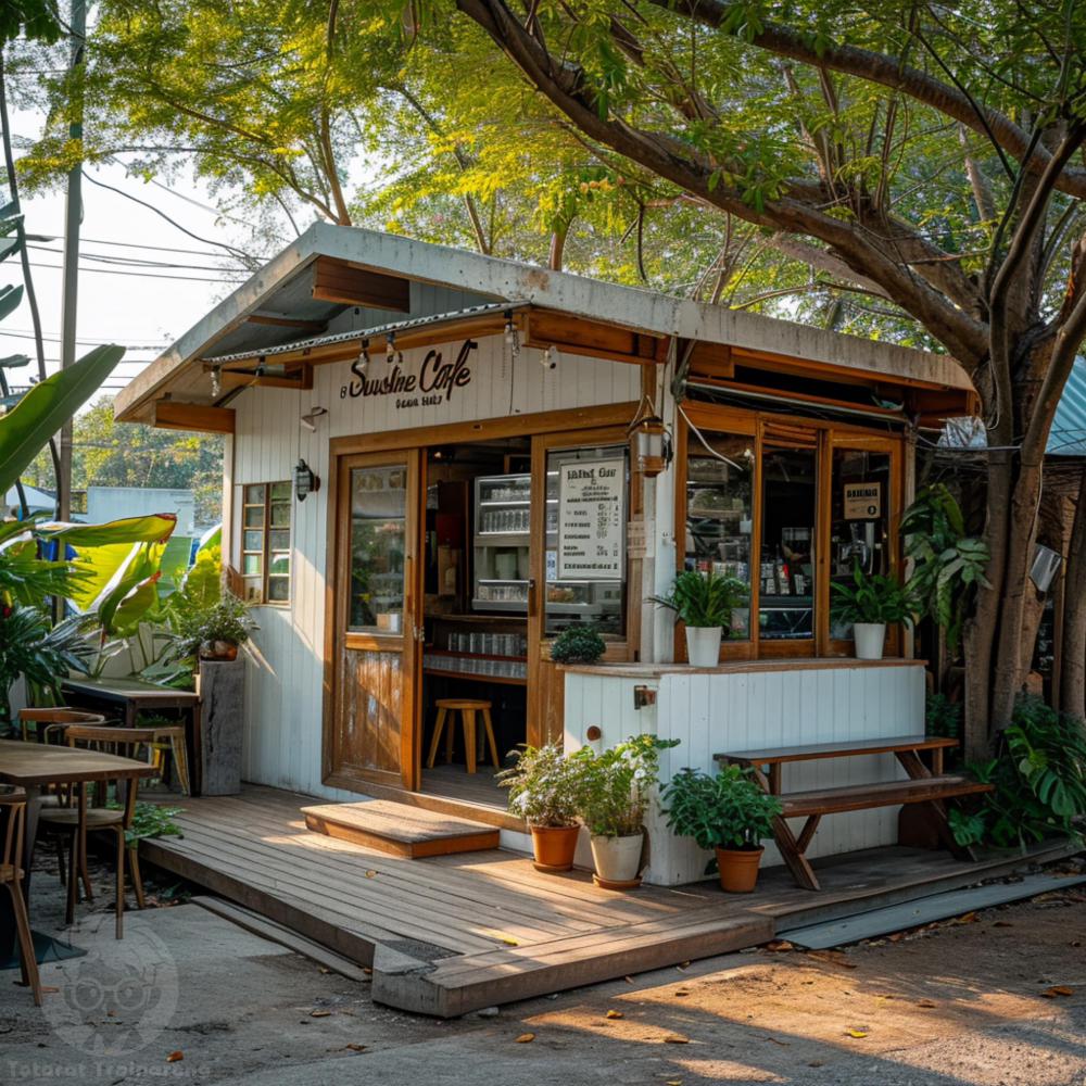 แนวทางร้านกาแฟแบบเล็ก ๆ หรือแบบใช้บ้านมาดัดแปลงทำร้าน รูปที่ 4