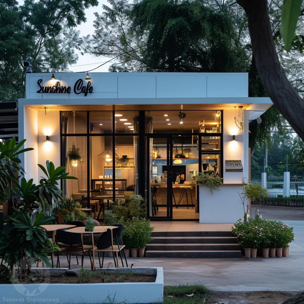 แนวทางร้านกาแฟแบบเล็ก ๆ หรือแบบใช้บ้านมาดัดแปลงทำร้าน รูปที่ 6