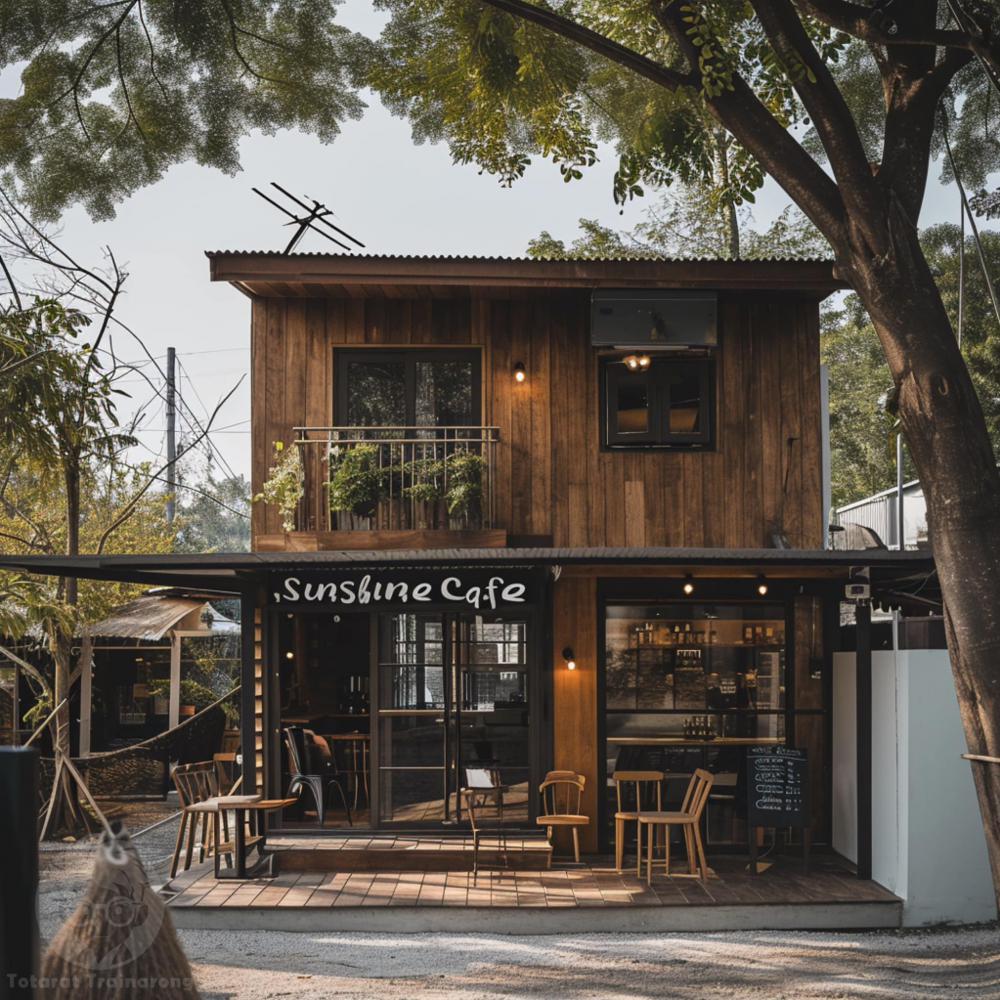 แนวทางร้านกาแฟแบบเล็ก ๆ หรือแบบใช้บ้านมาดัดแปลงทำร้าน รูปที่ 9